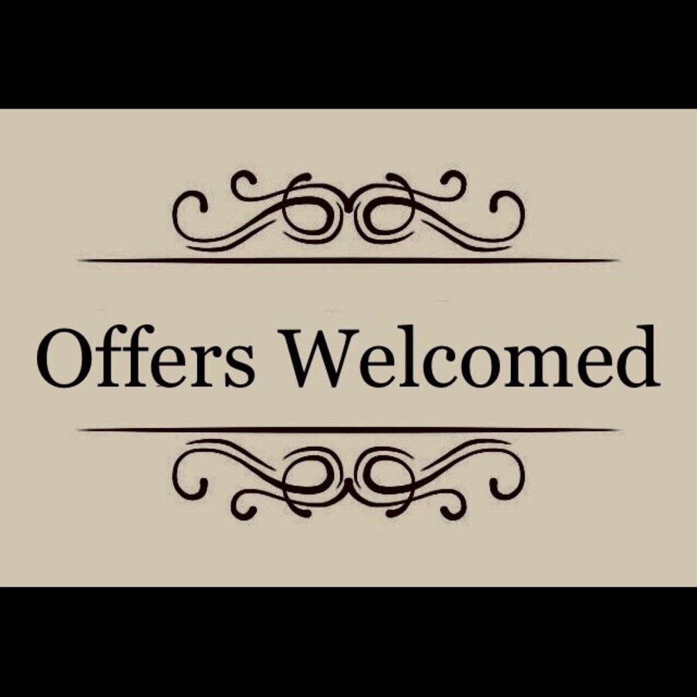 Offers are Welcomed!